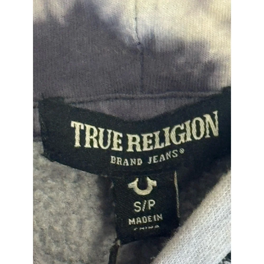 True Religion Pullover Hoodie Tie Dye Size M